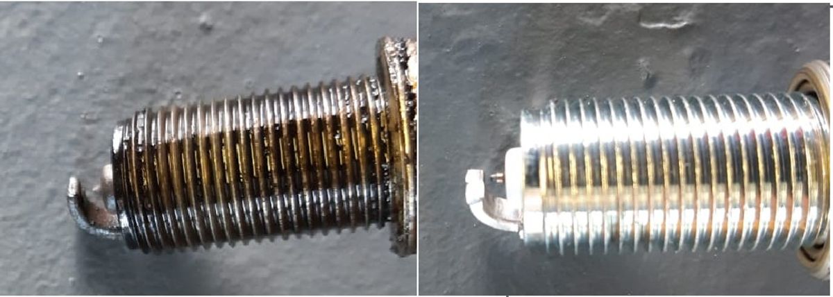 Old vs NGK-R 8s